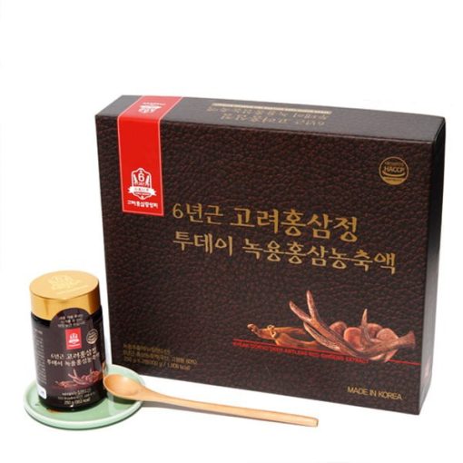 Cao Hồng Sâm Nhung Hươu Goryo Hộp 2 lọ x 250g