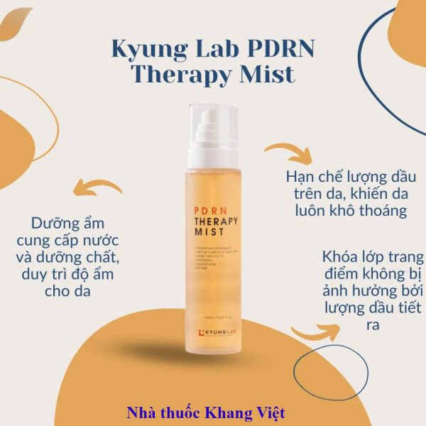 Cong dung cua Xit khoang te bao goc PDRN Therapy Mist Kyung lab