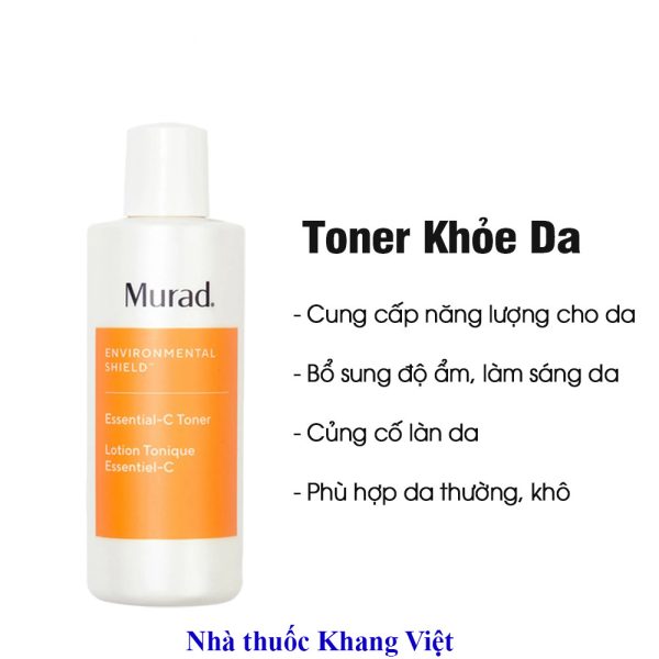 Cong dung cua nuoc hoa hong Murad Essential C toner