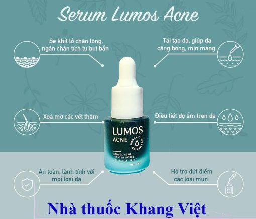 Serum Lumos Acnes: Giải Pháp Điều Trị Mụn Hiệu Quả Từ Thiên Nhiên