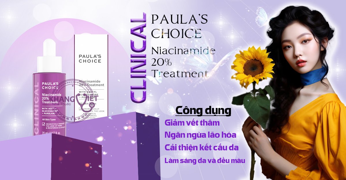 Cong dung cua serum PaulaS Choice Clinical Niacinamide 20 Treatment