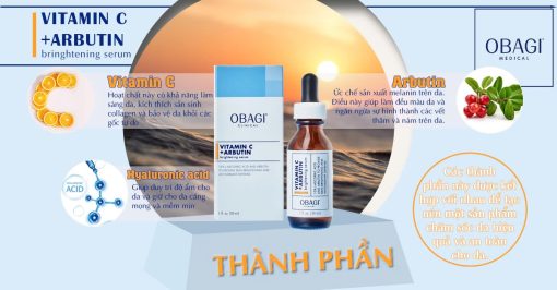 Obagi Vitamin C Arbutin Brightening Serum – Giải Pháp Dưỡng Trắng Da Hiệu Quả