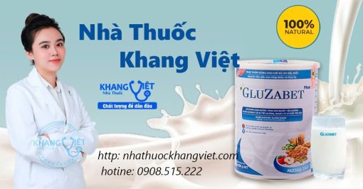 Sữa Gluzabet dành người tiểu đường- Kiểm soát đường huyết hiệu quả