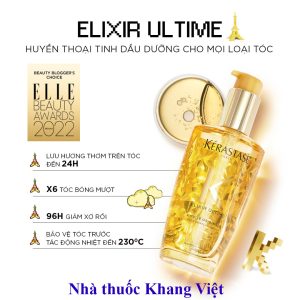 Thanh Phan Tu Nhien trong Dau Duong Toc Kerastase Elixir Ultime