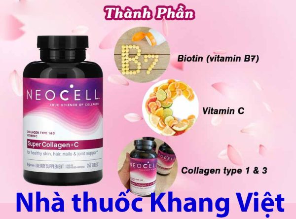 Thanh phan chinh trong san pham collagen neocell