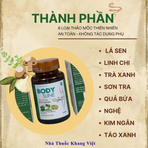Thanh phan giam can Body Sline