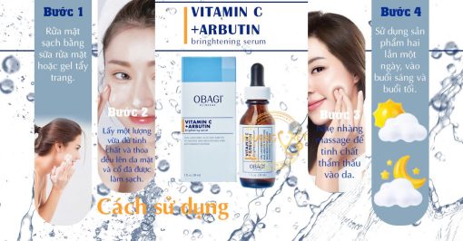 Obagi Vitamin C Arbutin Brightening Serum – Giải Pháp Dưỡng Trắng Da Hiệu Quả