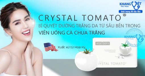 Review Viên Uống Cà Chua Trắng Crystal Tomato – Bí Quyết Dưỡng Trắng Da Từ Sâu Bên Trong