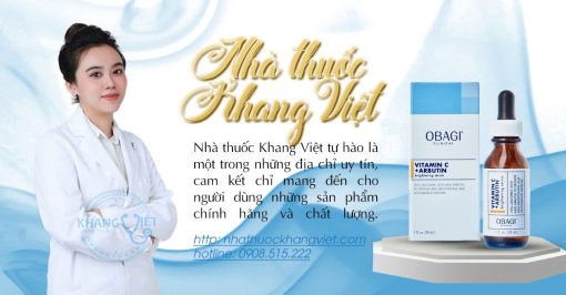 Obagi Vitamin C Arbutin Brightening Serum – Giải Pháp Dưỡng Trắng Da Hiệu Quả