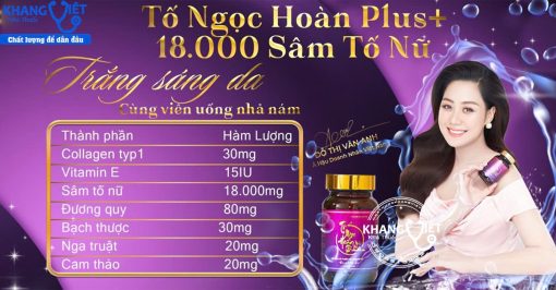 Tố Ngọc Hoàn Plus+ cân bằng nội tiết tố giải pháp toàn diện cho nữ