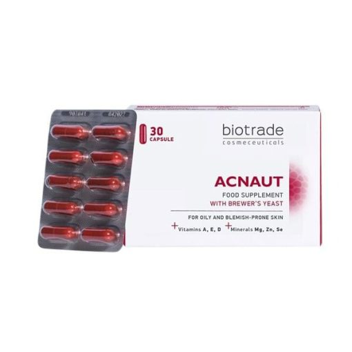 Viên uống trị mụn Biotrade Acnaut Food Supplement