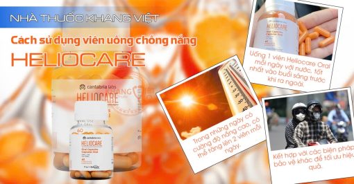 Viên uống chống nắng Heliocare Oral