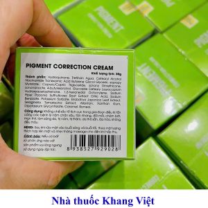 Thanh phan chinh trong Pigment Correction Cream