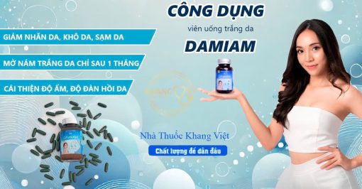 Viên Uống Trắng Da Damian