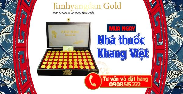 Noi mua An cung tram huong Jimhyangdan Gold chinh hang