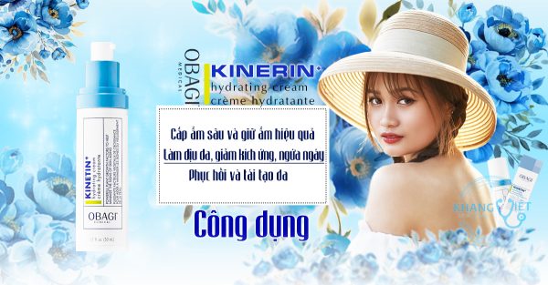 Cong dung Kem Duong am Obagi Clinical Kinetin Hydrating Cream 50ml