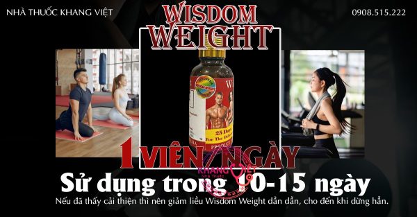 Thuoc tang can Wisdom Weight co tot khong