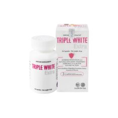 Viên uống trắng da chống nắng Triple White Glutathione 50 viên chính hãng