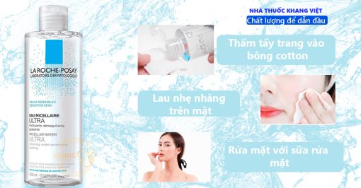 Nước Tẩy Trang La Roche-Posay Peaux Chai 400ml