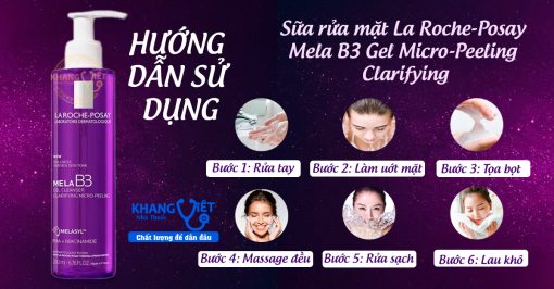 Gel rửa mặt La Roche Posay Mela B3