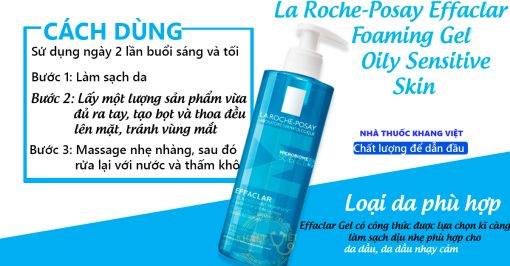 Gel Rửa Mặt La Roche-Posay 400ml