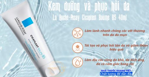 Kem dưỡng da La Roche-Posay Cicaplast Baume B5 40ml: Giải pháp phục hồi da tuyệt vời