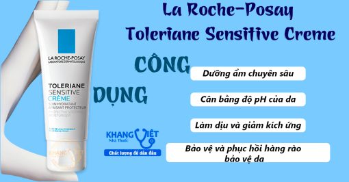 La Roche-Posay Toleriane Sensitive Creme 40ml: Giải Pháp Dưỡng Ẩm Cho Da Nhạy Cảm