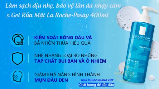 Gel Rửa Mặt La Roche-Posay 400ml