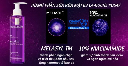 Gel rửa mặt La Roche Posay Mela B3