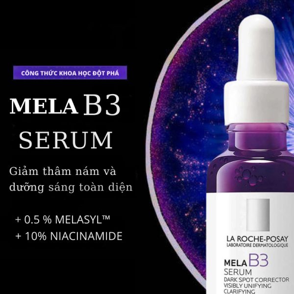 Tinh chất La Roche-Posay Mela B3 Serum mờ thâm nám và dưỡng da