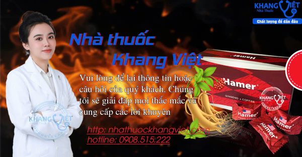 Kẹo sâm Hamer Mỹ chính hãng