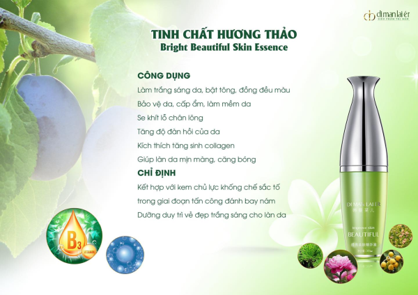 TINH CHẤT HƯƠNG THẢO BRIGHTENING BEAUTIFYING ESSENCE