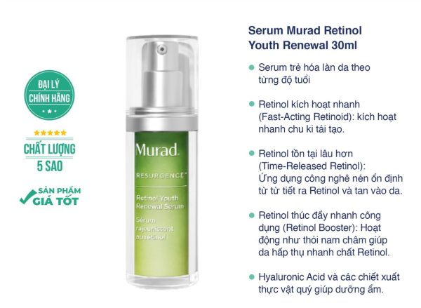 Murad Retinol Youth Renewal Serum 30ml
