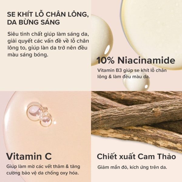 Tinh Chất Thu Nhỏ Lỗ Chân Lông Paula’s Choice 10% Niacinamide Booster 20ml