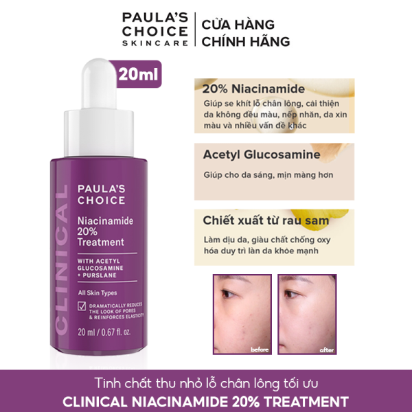 Tinh Chất Trị Nám Paula’s Choice Clinical Niacinamide 20% Treatment