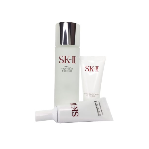 Combo 3 Món Dưỡng Trắng Da SK-II Mini Set PITERA AURA KIT