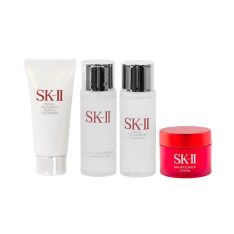 Set 4 Món Mini SK-II ESSENTIAL TRAVEL KIT –  Dưỡng Ẩm & Chống Lão Hóa