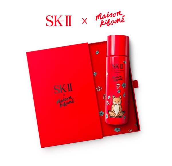 Set nước thần SK-II Maison Kitsune Red Limited – Sự kết hợp giữa thời trang & dưỡng da cao cấp
