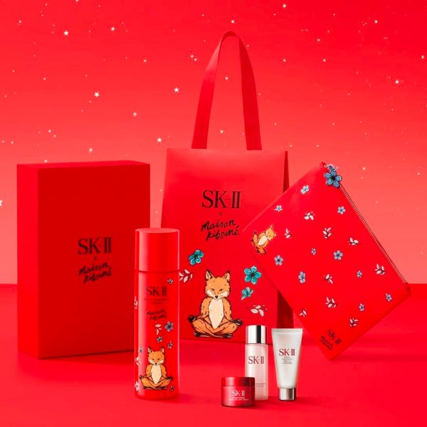 Set nước thần SK-II Maison Kitsune Red Limited – Sự kết hợp giữa thời trang & dưỡng da cao cấp