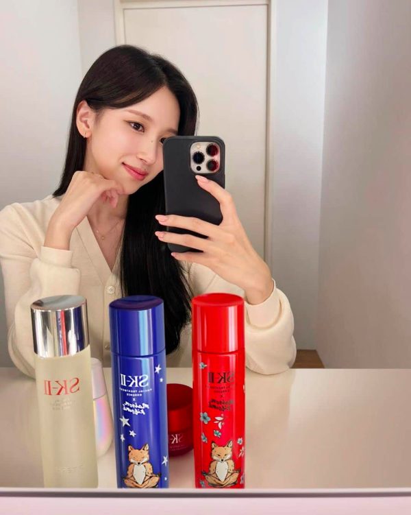 Set SK-II Nước Thần Phiên Bản Giới Hạn Maison Kitsune Blue – Bộ 4 Món Dưỡng Da Cao Cấp