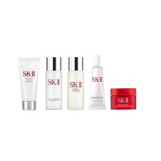 Bộ Dưỡng Trắng Da Chống Lão Hóa SK-II Mini 5 Món – Có Tinh Chất Aura Essence 10ml