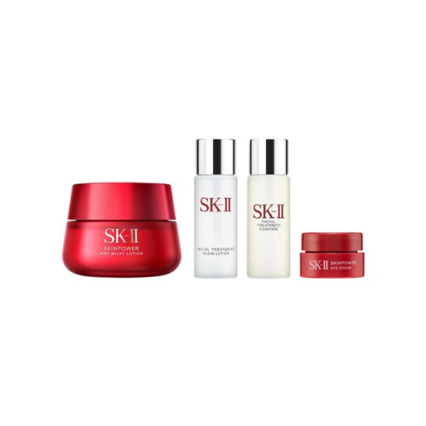 Bộ Kem Chống Lão Hóa SK-II Skinpower Airy Milky Lotion 80g Coffret 2020 Chính Hãng