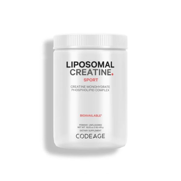 Bột Creatine Codeage Liposomal – Tăng Cơ, Tăng Sức Mạnh, Hỗ Trợ Tập Luyện Cường Độ Cao