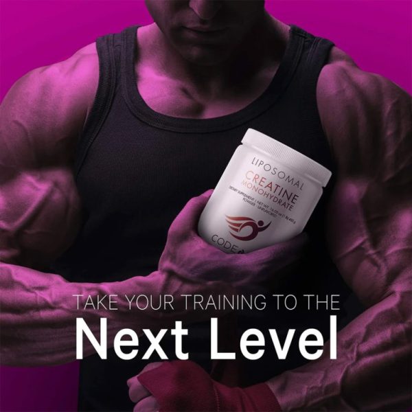 Bột Creatine Codeage Liposomal – Tăng Cơ, Tăng Sức Mạnh, Hỗ Trợ Tập Luyện Cường Độ Cao