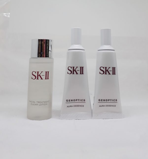 Combo 2 Tinh Chất Dưỡng Trắng SK-II Genoptics Aura Essence 10ml – Bí Quyết Làn Da Rạng Rỡ, Tươi Trẻ