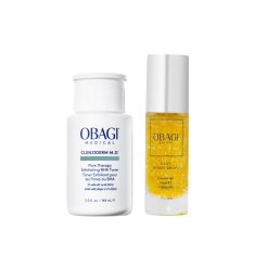Bộ Đôi Dưỡng Ẩm Sáng Da Obagi Daily Hydro-Drops Serum & Làm Sạch Sâu Clenziderm M.D. Exfoliating BHA Toner