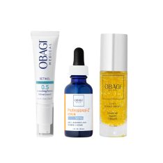 Combo Obagi Professional-C 10%, Retinol 0.5 & Daily Hydro-Drops Serum – Dưỡng Sáng, Trẻ Hóa Da Khô Nhạy Cảm