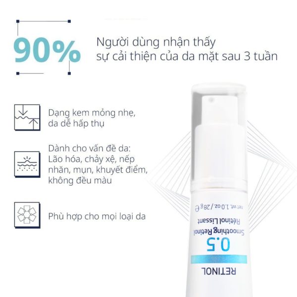 Kem Dưỡng Ẩm Giảm Nhăn Obagi Retinol 0.5 28g – Hỗ Trợ Tái Tạo Da, Làm Mờ Nếp Nhăn Hiệu Quả