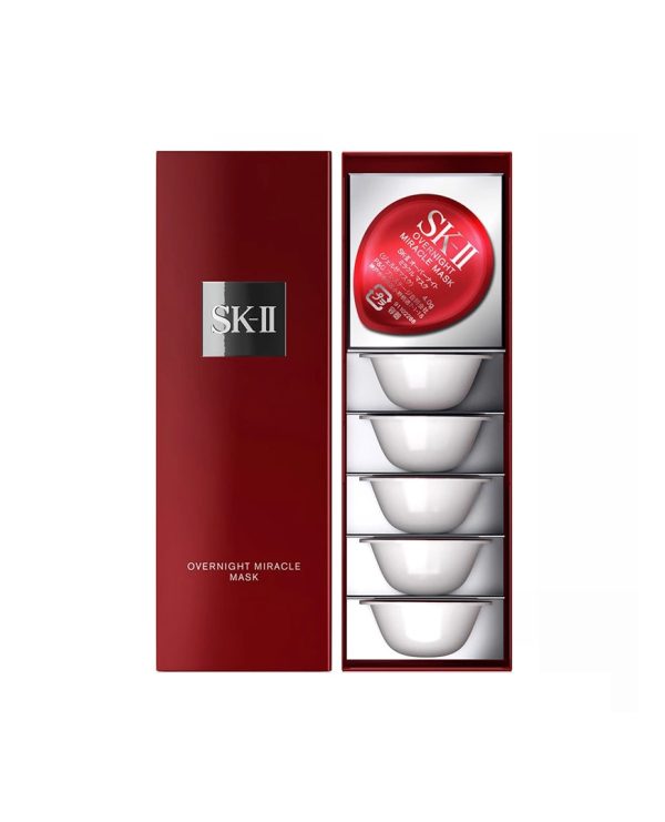 Mặt Nạ Ngủ SK-II Overnight Miracle Mask Hộp 6 Hủ – Cấp Ẩm Tái Tạo Da Ban Đêm