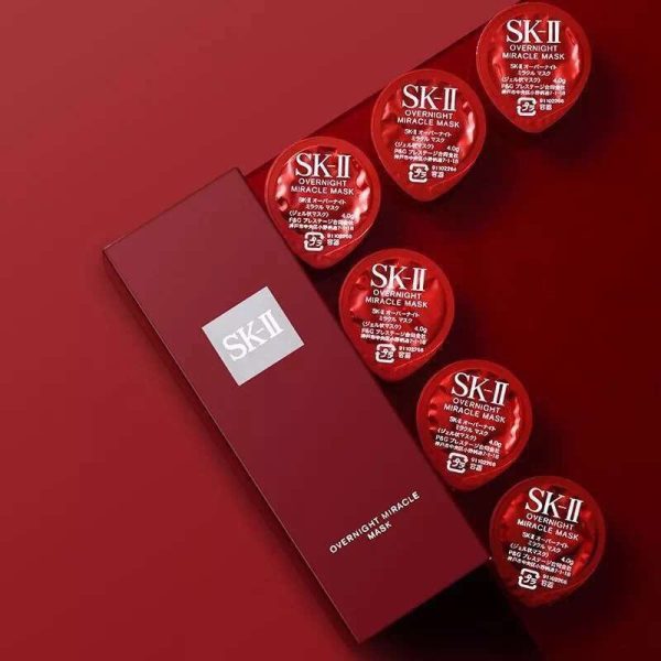 Mặt Nạ Ngủ SK-II Overnight Miracle Mask Hộp 6 Hủ – Cấp Ẩm Tái Tạo Da Ban Đêm